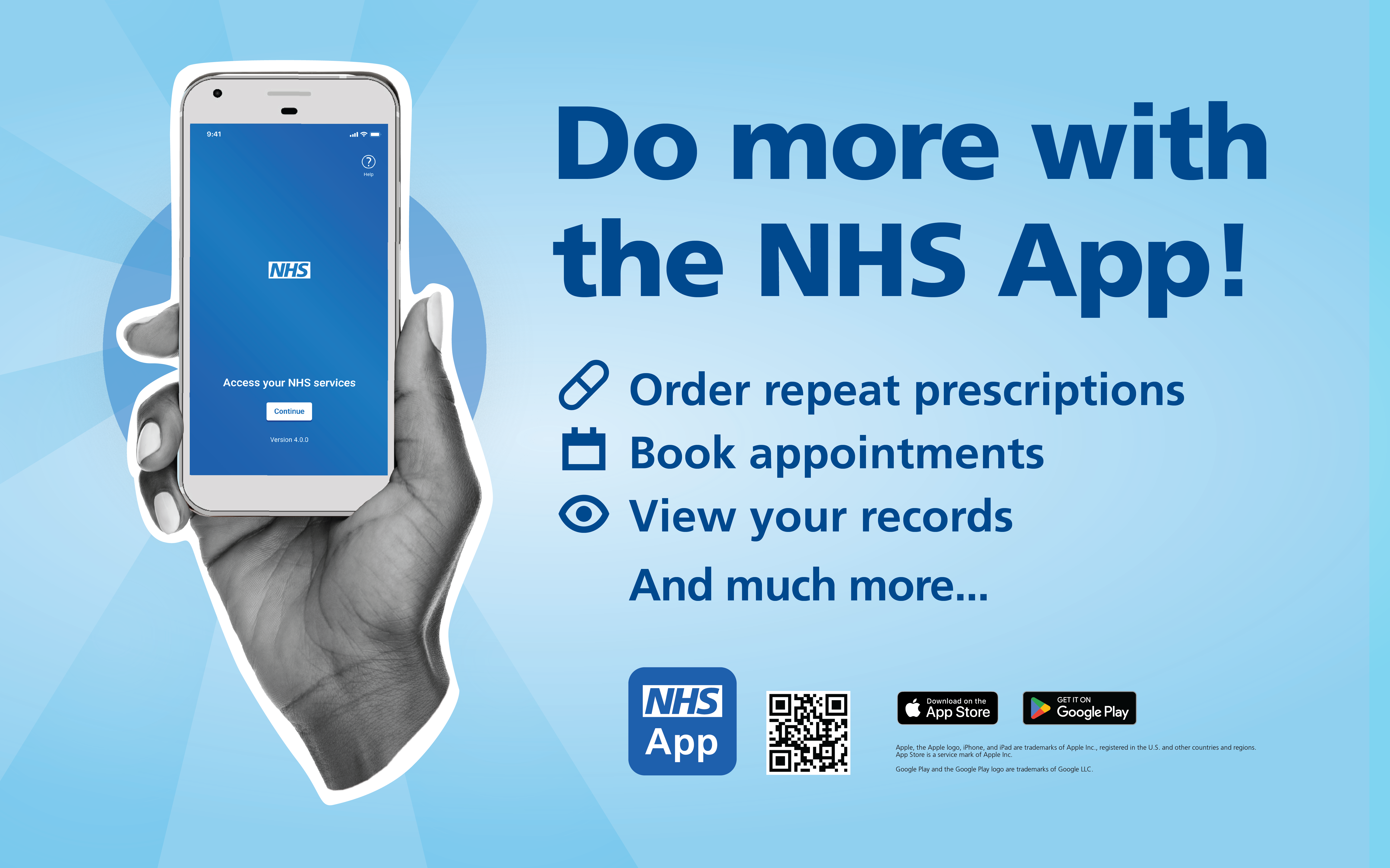 DO MORE WITH THE NHS APP